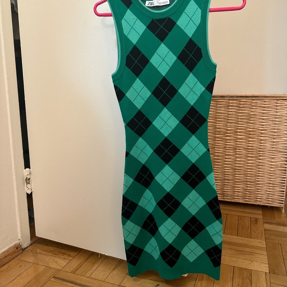 Zara Plaid Dress